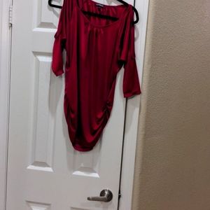 Express cold shoulder top